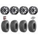 GBC Kanati Mongrel 28-10-14 Tires on MSA M20 Kore Wheels