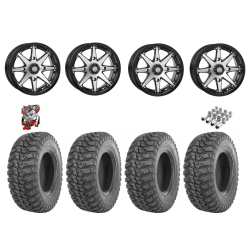 GBC Kanati Mongrel 28-10-14 Tires on STI HD10 Machined Wheels