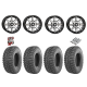 GBC Kanati Mongrel 32-10-14 Tires on STI HD10 Machined Wheels