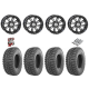 GBC Kanati Mongrel 30-10-14 Tires on STI HD3 Black Wheels