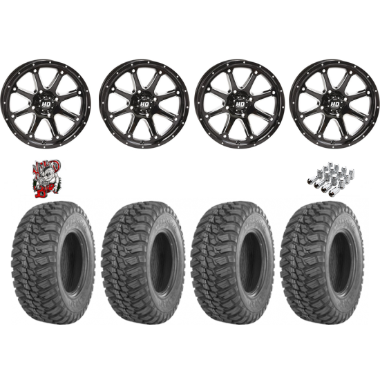 GBC Kanati Mongrel 32-10-14 Tires on STI HD4 Wheels