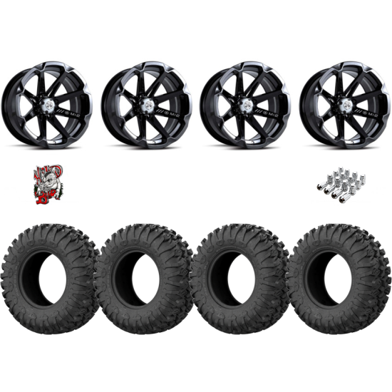 EFX Motoclaw 28-10-14 Tires on MSA M12 Diesel Wheels