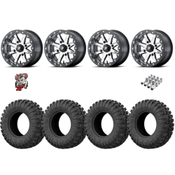 EFX Motoclaw 28-10-14 Tires on MSA M21 Lok Beadlock Wheels