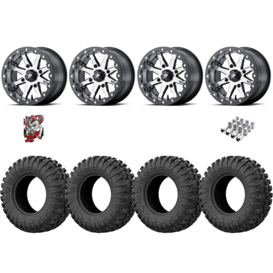 EFX Motoclaw 30-10-14 Tires on MSA M21 Lok Beadlock Wheels