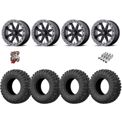 EFX Motoclaw 27-10-14 Tires on MSA M31 Lok2 Beadlock Wheels