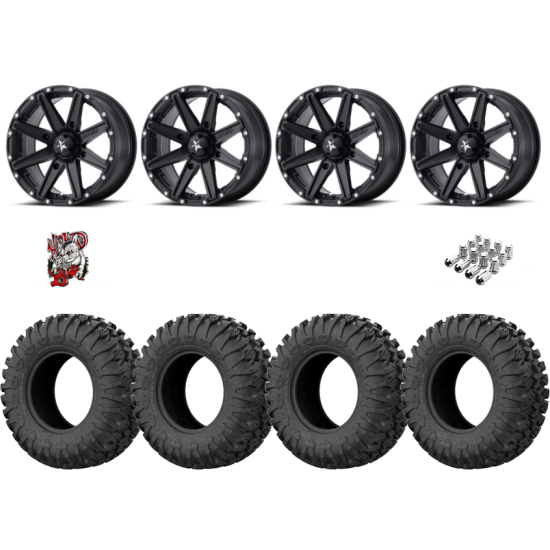 EFX Motoclaw 30-10-14 Tires on MSA M33 Clutch Wheels