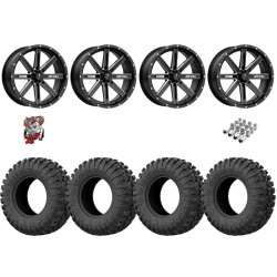 EFX Motoclaw 27-10-14 Tires on MSA M41 Boxer Wheels