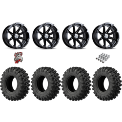 EFX MotoRavage XL 30-10-14 Tires on MSA M12 Diesel Wheels