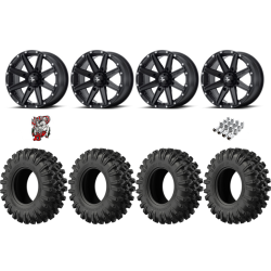 EFX MotoRavage XL 30-10-14 Tires on MSA M33 Clutch Wheels