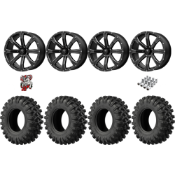 EFX MotoRavage XL 30-10-14 Tires on MSA M42 Bounty Wheels