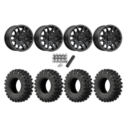 EFX MotoRavage XL 30x10-14 Tires on MSA M43 Fang Wheels