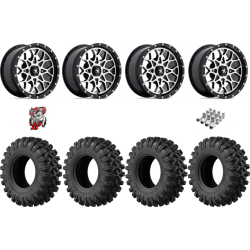 EFX MotoRavage XL 30-10-14 Tires on MSA M45 Portal Machined Wheels