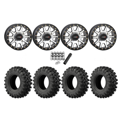EFX MotoRavage XL 30x10-14 Tires on SB-3 Machined Beadlock Wheels