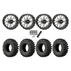 EFX MotoRavage XL 30x10-14 Tires on ST-3 Machined Wheels