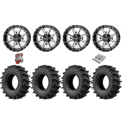 EFX MotoSlayer 30-9.5-14 Tires on Frontline 556 Machined Wheels