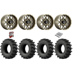 EFX MotoSlayer 28-9.5-14 Tires on ITP Hurricane Bronze Wheels