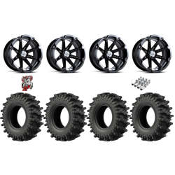 EFX MotoSlayer 28-9.5-14 Tires on MSA M12 Diesel Wheels