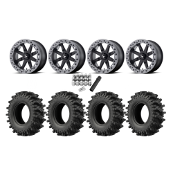 EFX MotoSlayer 30x9.5-14 Tires on MSA M31 Lok2 Beadlock Wheels