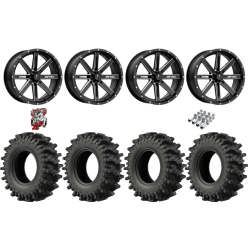 EFX MotoSlayer 28-9.5-14 Tires on MSA M41 Boxer Milled Wheels