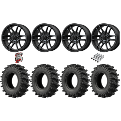 EFX MotoSlayer 28-9.5-14 Tires on MSA M43 Fang Wheels
