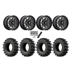 EFX MotoSlayer 30x9.5-14 Tires on MSA M45 Portal Milled Wheels