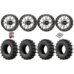 EFX MotoSlayer 28-9.5-14 Tires on ST-3 Machined Wheels