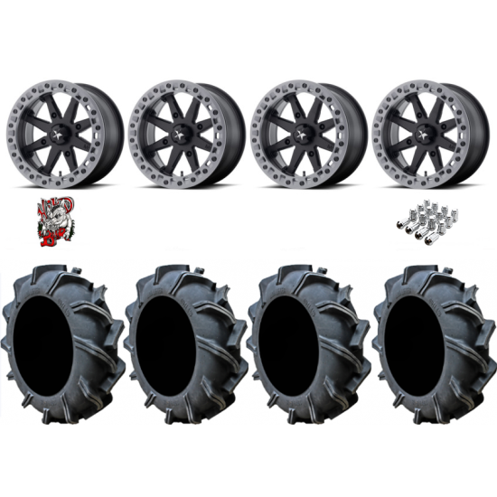 High Lifter Outlaw 3 31-9-16 Tires on MSA M31 Lok2 Beadlock Wheels