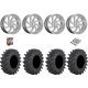 STI Outback Max 33-9-20 Tires on MSA M36 Switch Brushed Titanium Wheels