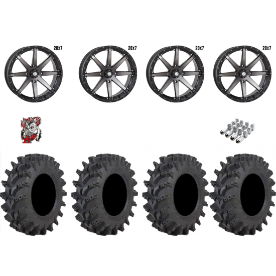 STI Outback Max 33-9-20 Tires on STI HD10 Smoke Wheels