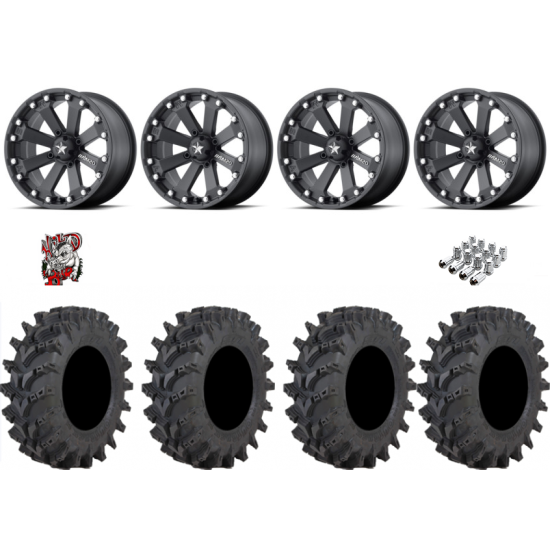 STI Outback Max 32-9.5-14 Tires on MSA M20 Kore Wheels