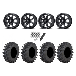 STI Outback Max 28x10-14 Tires on MSA M33 Clutch Wheels