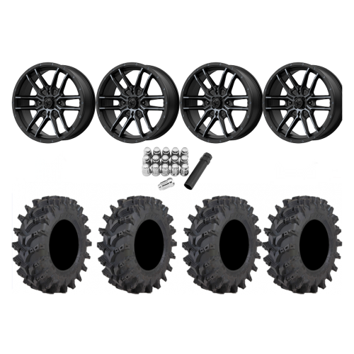 STI Outback Max 27x10-14 Tires on MSA M43 Fang Wheels