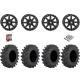 STI Outback Max 28-9.5-14 Tires on STI HD10 Gloss Black Wheels