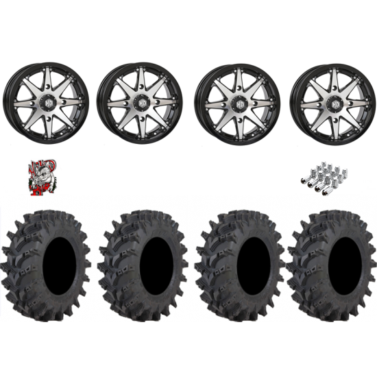 STI Outback Max 32-10-14 Tires on STI HD10 Machined Wheels