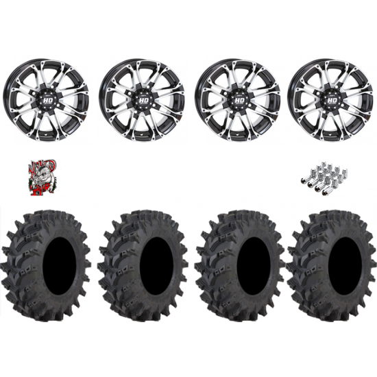 STI Outback Max 28-10-14 Tires on STI HD3 Machined Wheels