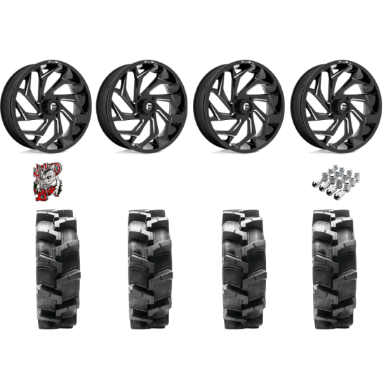 Quadboss QBT680 36-9.5-20 Tires on Fuel Reaction Wheels