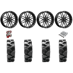 Quadboss QBT680 36-9.5-20 Tires on MSA M35 Bandit Wheels