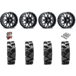 Quadboss QBT680 29-9.5-14 Tires on ITP Hurricane Wheels