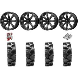 Quadboss QBT680 36-9.5-20 Tires on MSA M42 Bounty Wheels