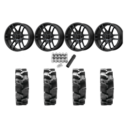 Quadboss QBT680 33x9.5-18 Tires on MSA M43 Fang Wheels