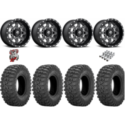 Sedona Rock-A-Billy 32-10-15 Tires on Fuel Maverick Wheels