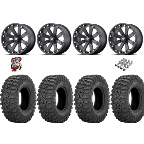 Sedona Rock-A-Billy 28-10-14 Tires on MSA M20 Kore Wheels