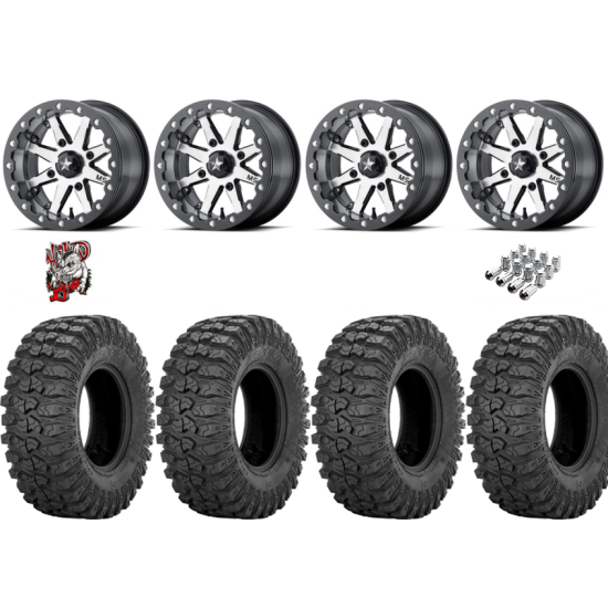 Sedona Rock-A-Billy 28-10-14 Tires on MSA M21 Lok Beadlock Wheels