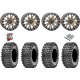 Maxxis Roxxzilla ML7 (Competition Compound) 35-10-15 Tires on SB-4 Bronze Beadlock Wheels