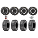 Maxxis Roxxzilla ML7 (Competition Compound) 32-10-15 Tires on SB-6 Matte Black Beadlock Wheels