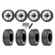 Maxxis Roxxzilla ML7 (Standard Compound) 32x10-14 Tires on ST-3 Machined Wheels