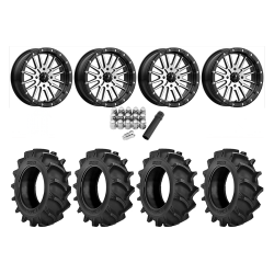 BKT TR 171 33x9.5-16 Tires on MSA M37 Brute Beadlock Wheels