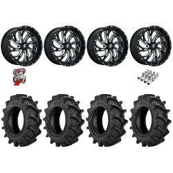 BKT TR 171 46-12.4-24 Tires on Fuel Kompressor Wheels