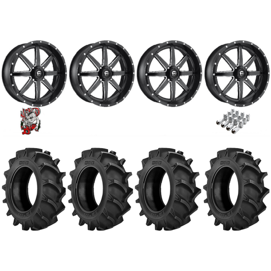 BKT TR 171 35-8.3-20 Tires on Fuel Maverick Wheels