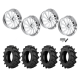 BKT TR 171 40x8.3-24 Tires on JTX Forged Cycle Polished Wheels
